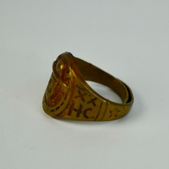 1950s Vintage Hopalong Cassidy Children's Adjustable Ring - Picture 4 of 4